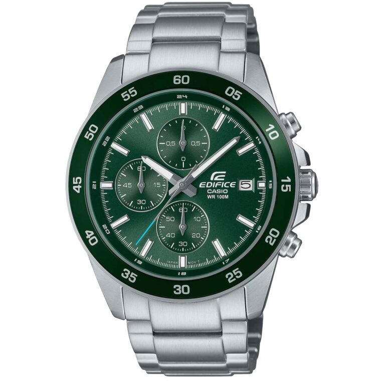 ساعت مچی مردانه کاسیو ادیفیس صفحه سبز CASIO EDIFICE EFR-526D-3AV