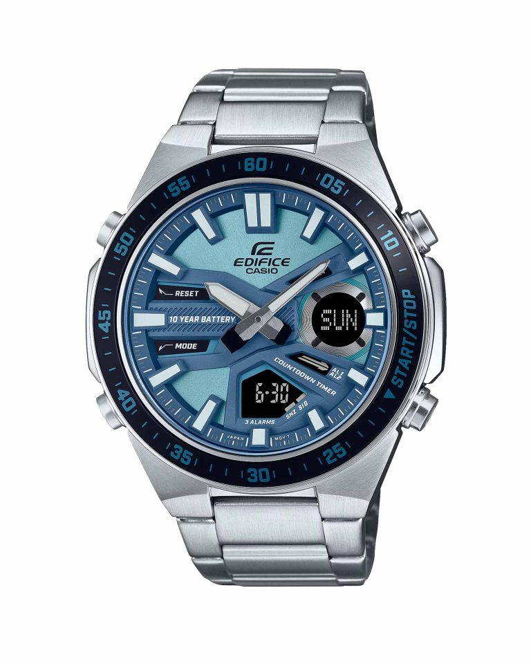 ساعت مچی مردانه کاسیو ادیفیس باطری ۱۰ ساله CASIO EDIFICE EFV-C110D-2B