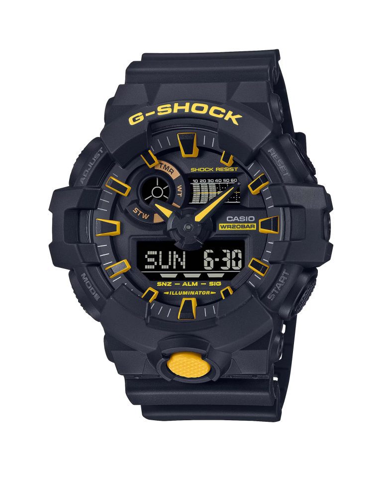 ساعت مچی مردانه کاسیو جیشاک کد CASIO G-SHOCK GA-700CY-1A