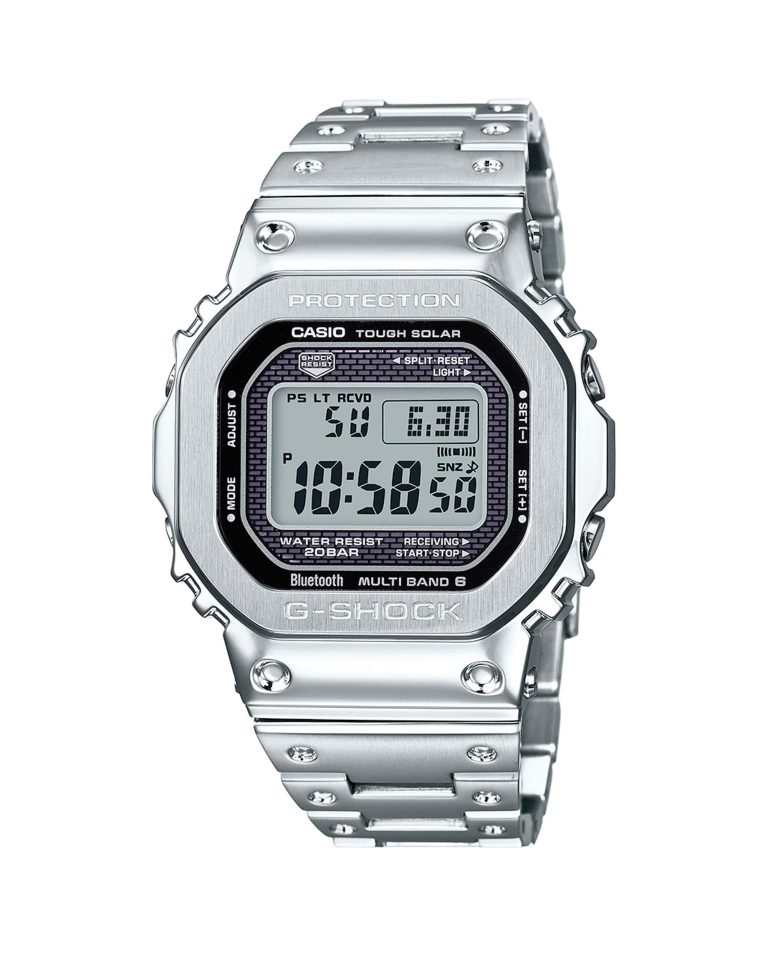 ساعت مچی مردانه کاسیو جیشاک بند استیل CASIO G-SHOCK GMW-B5000D-1