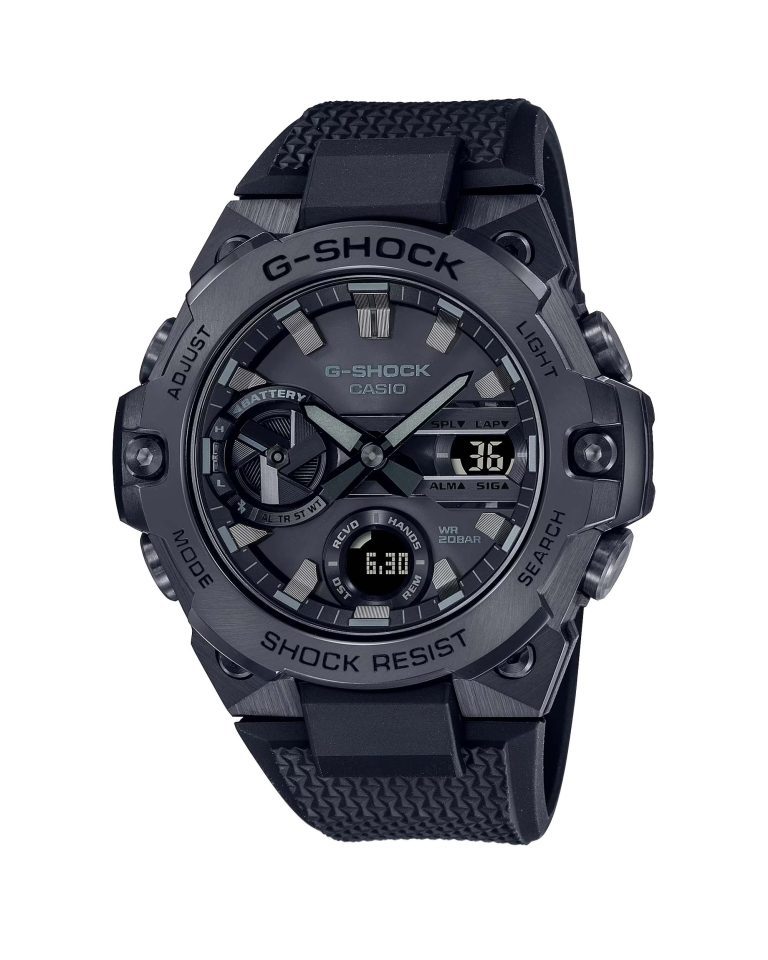 ساعت مچی مردانه کاسیو جیشاک سولار پاور CASIO G-SHOCK GST-B400BB-1A