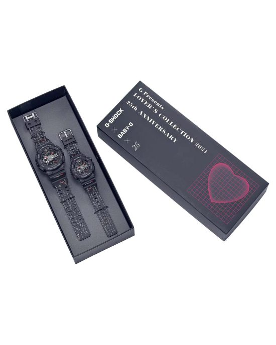 ساعت ست کاسیو جیشاک بیبی جی کد CASIO G-SHOCK BABY-G LOV-21A-1A