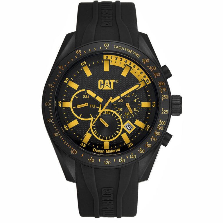 ساعت مچی مردانه کت سیلیکونی ضد آب CATERPILLAR LQ.169.21.127