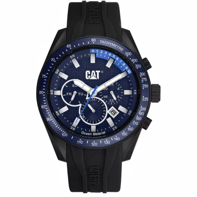 ساعت مچی مردانه کت مشکی سرمه ای CATERPILLAR LQ.169.21.626