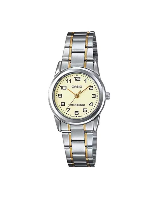 ساعت مچی زنانه کاسیو جنرال بند استیل CASIO LTP-V001SG-9B