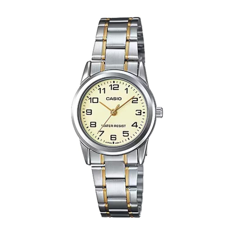 ساعت مچی زنانه کاسیو جنرال بند استیل CASIO LTP-V001SG-9B