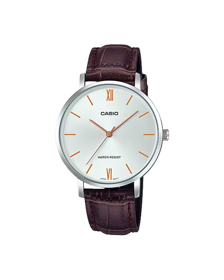 ساعت مچی زنانه کاسیو بند چرمی CASIO LTP-VT01L-7B2
