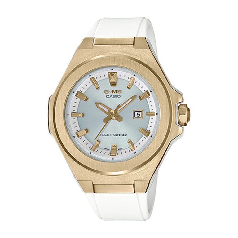 ساعت مچی زنانه کاسیو بی بی جی سفید رنگ CASIO BABY-G MSG-S500G-7A