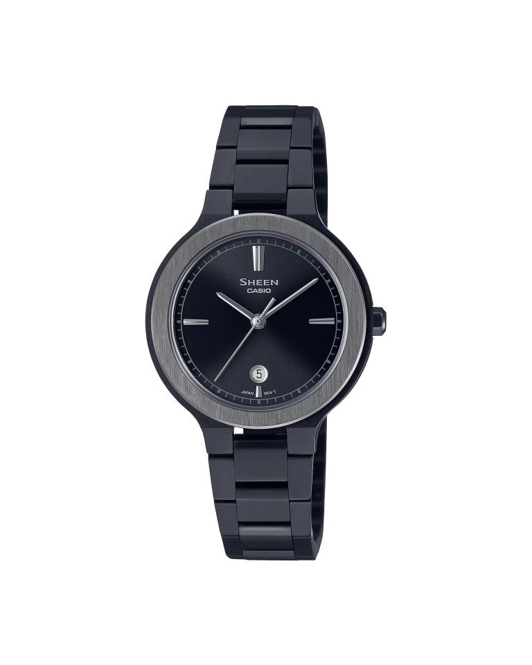 ساعت مچی زنانه کاسیو شین تمام مشکی CASIO SHEEN SHE-4559BD-1A