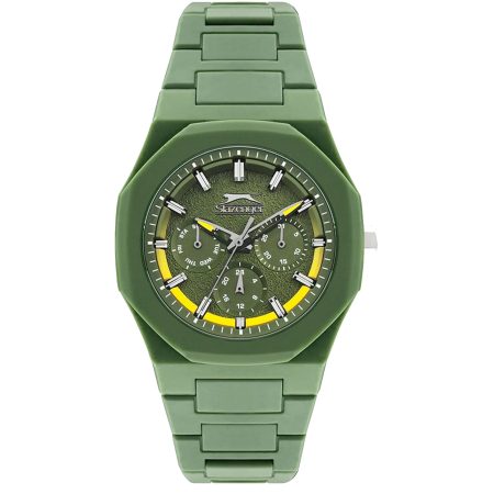 ساعت مچی مردانه اسلازنجر سبز رنگ SLAZENGER SL.09.2288.2.03