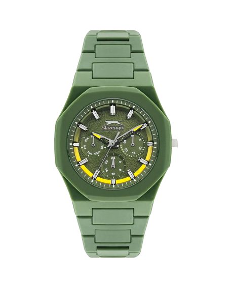 ساعت مچی مردانه اسلازنجر سبز رنگ SLAZENGER SL.09.2288.2.03