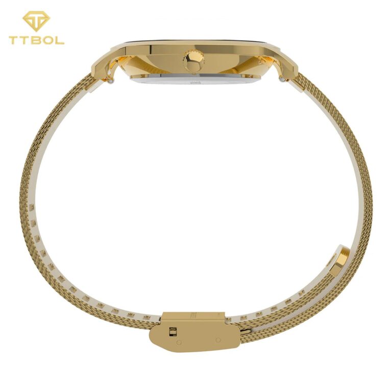 ساعت مچی زنانه تایمکس طلایی TIMEX TW2V51900