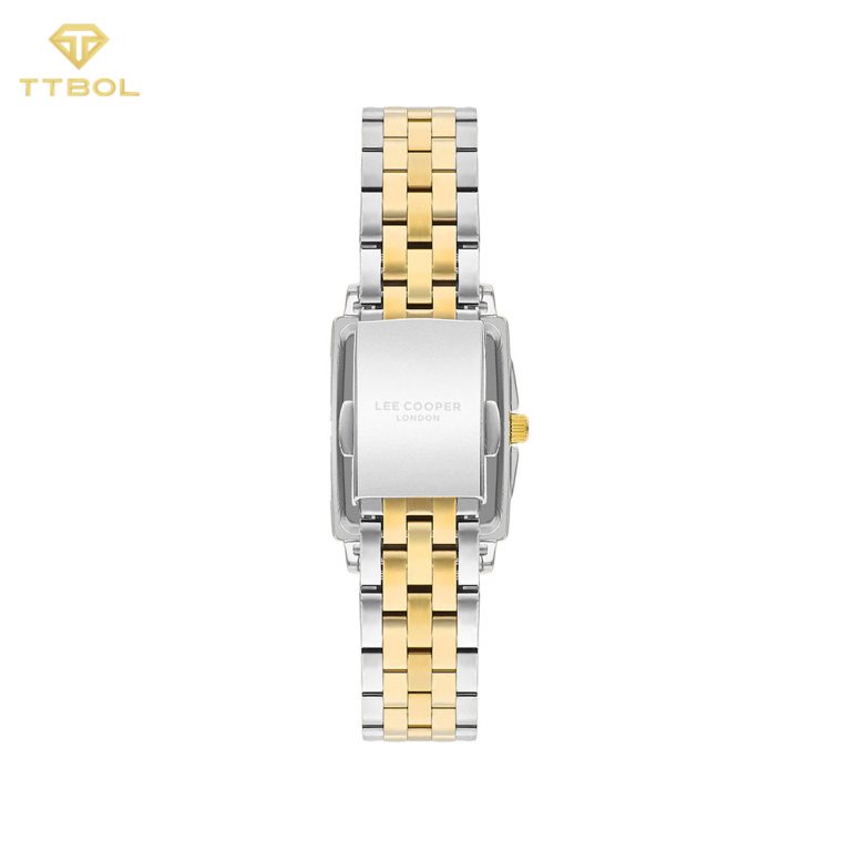 ساعت مچی زنانه لی کوپر بند سیلور و طلایی LEE COOPER LC07940.330