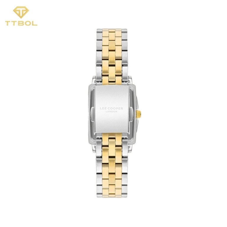 ساعت مچی زنانه لی کوپر بند سیلور و طلایی LEE COOPER LC07940.330