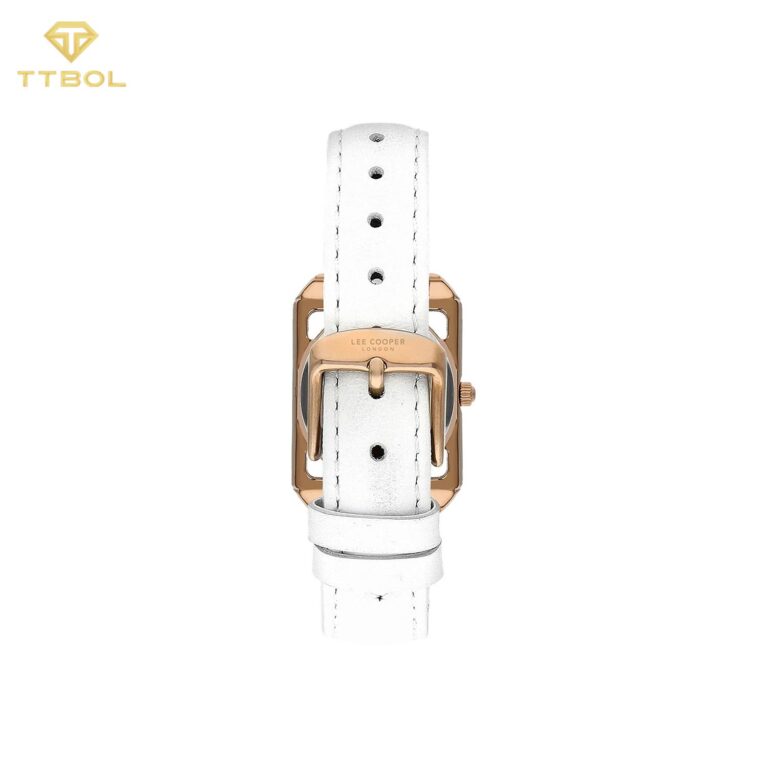ساعت مچی زنانه لی کوپر بند سفید LEE COOPER LC07927.433
