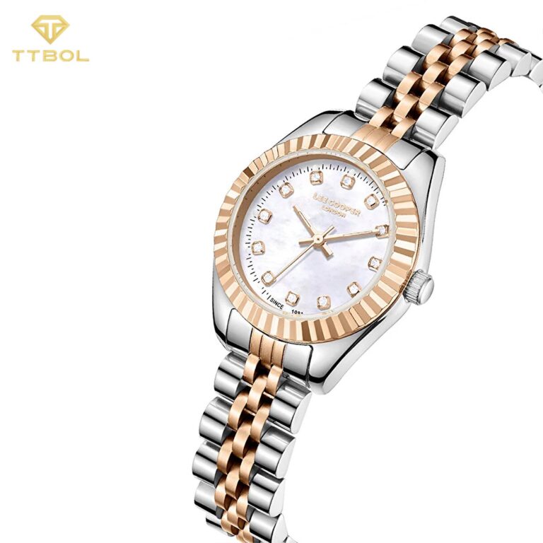 ساعت مچی زنانه لی کوپر سیلور رزگلد LEE COOPER LC07956.520