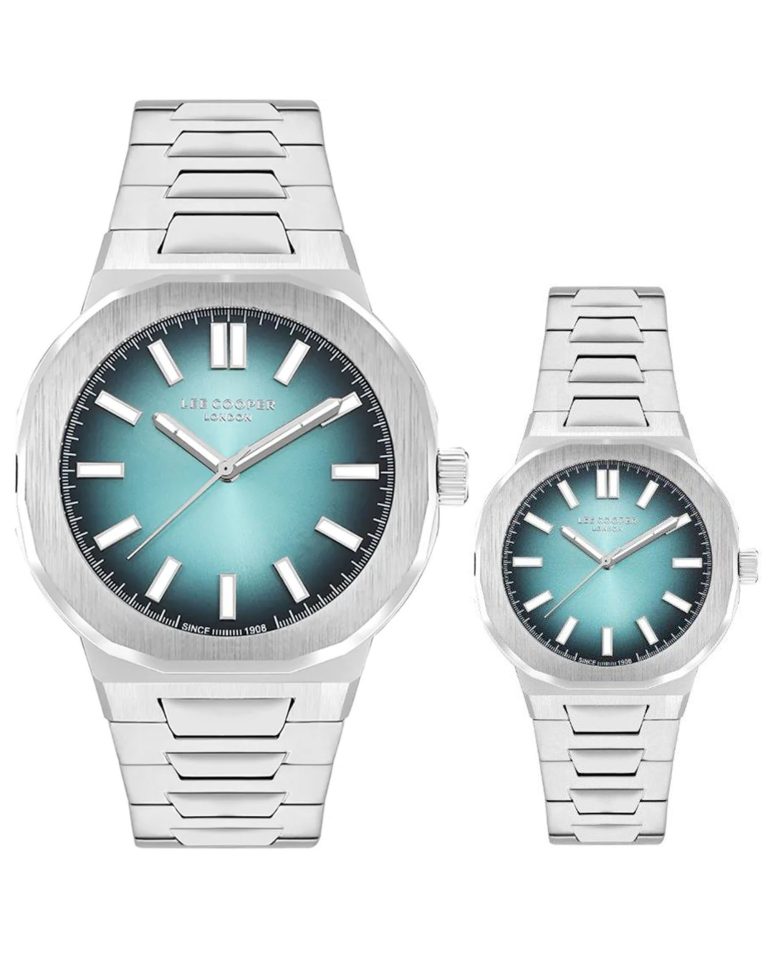 ساعت مچی ست لی کوپر بند استیل LEE COOPER LC07952.390 LC07953.390