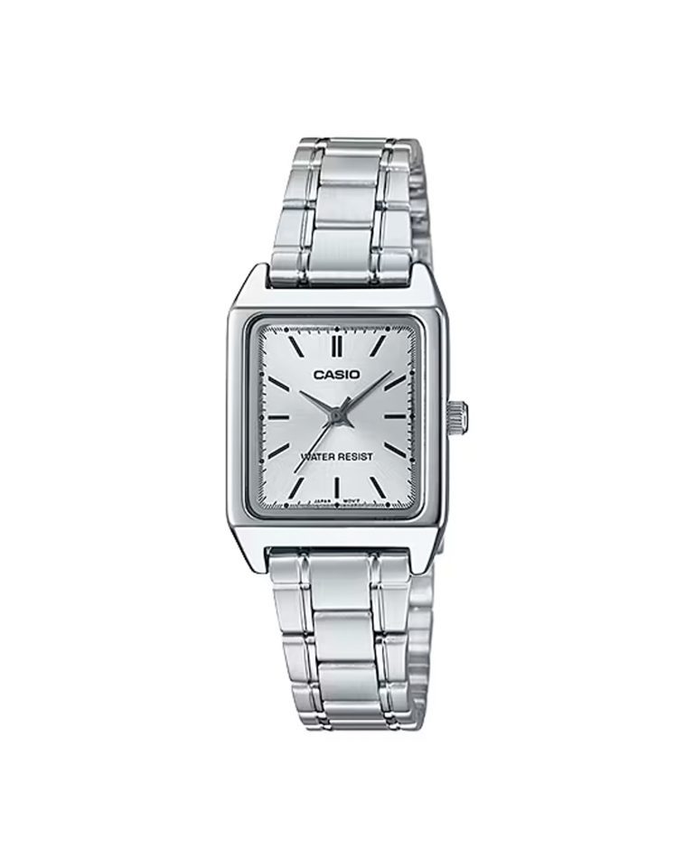 ساعت مچی زنانه کاسیو صفحه مستطیلی CASIO LTP-V007D-7E