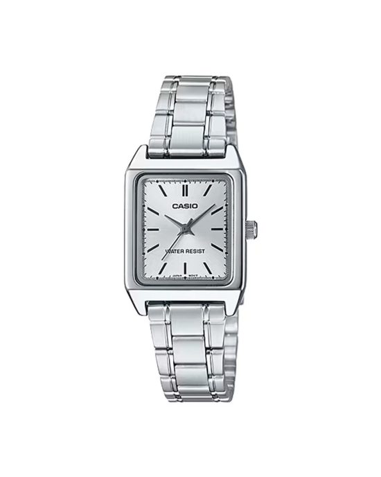 ساعت مچی زنانه کاسیو صفحه مستطیلی CASIO LTP-V007D-7E