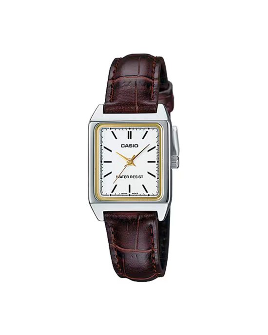 ساعت مچی زنانه کاسیو جنرال صفحه چهار گوش CASIO LTP-V007L-7E2