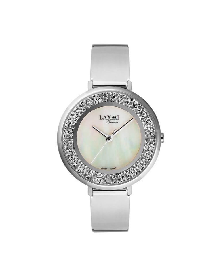 ساعت مچی زنانه لاکسمی نگین دار Laxmi 8074-2