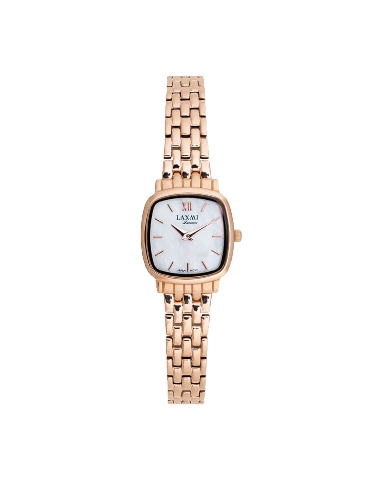 ساعت مچی زنانه لاکسمی رزگلد LAXMI 8174-3