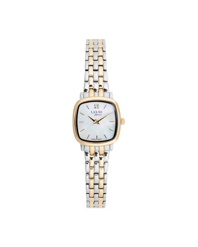 ساعت مچی زنانه لاکسمی صفحه چهرگوش LAXMI 8174-4