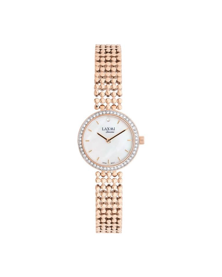 ساعت مچی زنانه لاکسمی تمام رزگلد LAXMI 8202-3