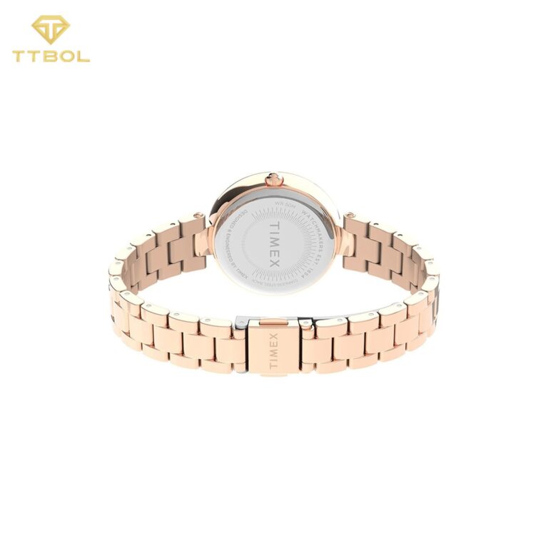 ساعت مچی زنانه تایمکس رزگلد TIMEX TW2V24300