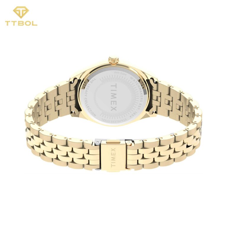 ساعت مچی زنانه تایمکس طلایی TIMEX TW2V61800