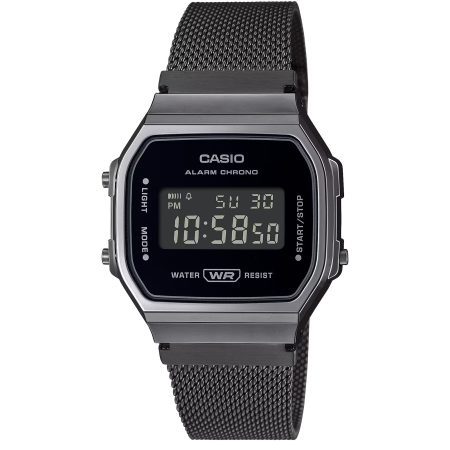 ساعت مچی مردانه کاسیو بند حصیری CASIO A168WEMB-1B