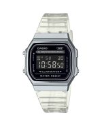 ساعت مچی مردانه کاسیو بند شیشه ای CASIO A168XES-1B