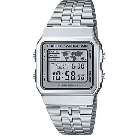 ساعت مچی مردانه کاسیو ساعت جهانی CASIO A500WA-7