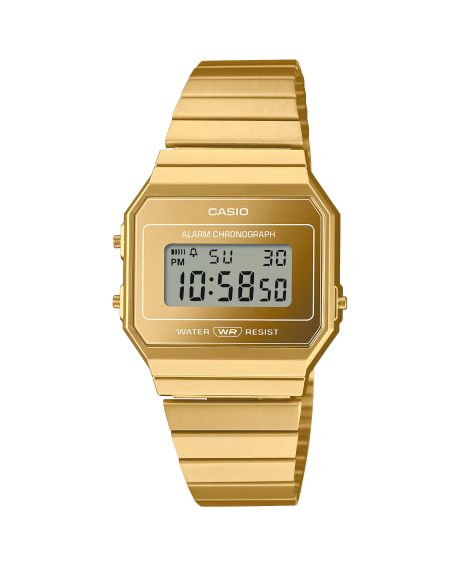 ساعت مچی مردانه،زنانه کاسیو وینتیج طلایی CASIO A700WEVG-9A