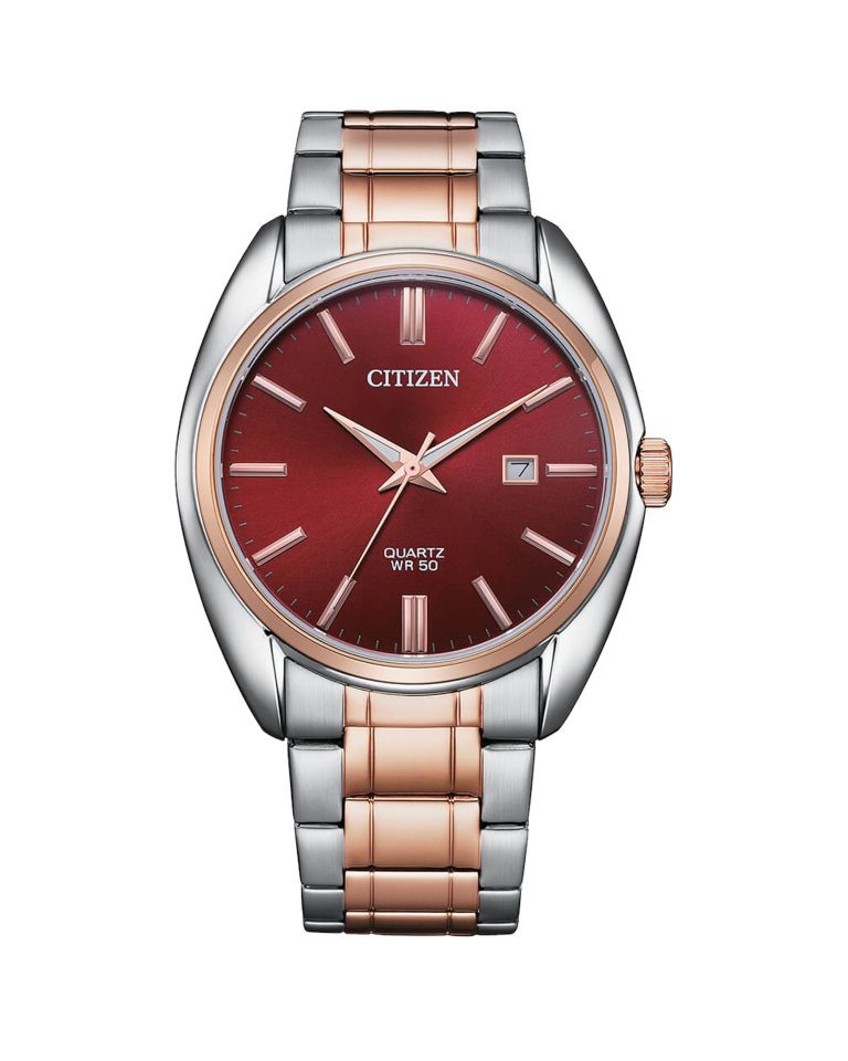 ساعت مچی مردانه سیتیزن صفحه قرمز CITIZEN BI5104-57X