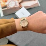 ساعت مچی زنانه سیتیزن صفحه رزگلدCITIZEN EM0503-83X