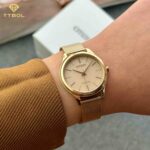 ساعت مچی زنانه سیتیزن تمام استیل رزگلدCITIZEN EM0503-83X