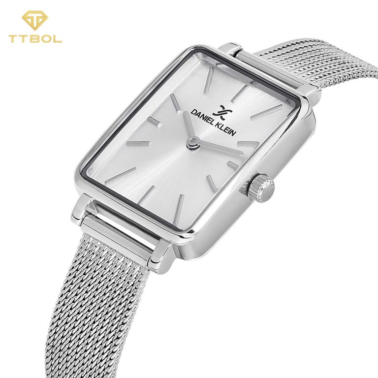 ساعت مچی زنانه بند حصیری استیل DANIEL KLEIN DK.1.13233-1