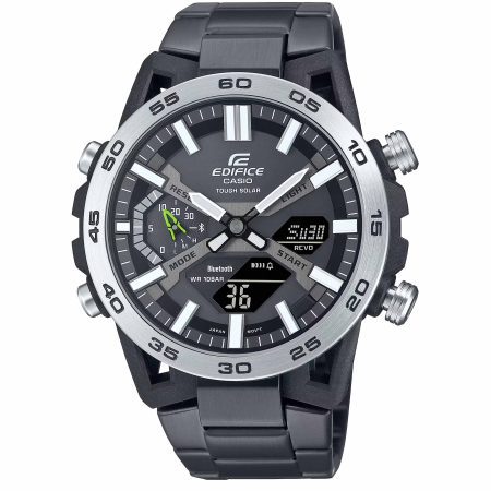 ساعت مچی مردانه کاسیو ادیفیس بلوتوث سولار CASIO EDIFICE ECB-2000DD-1A