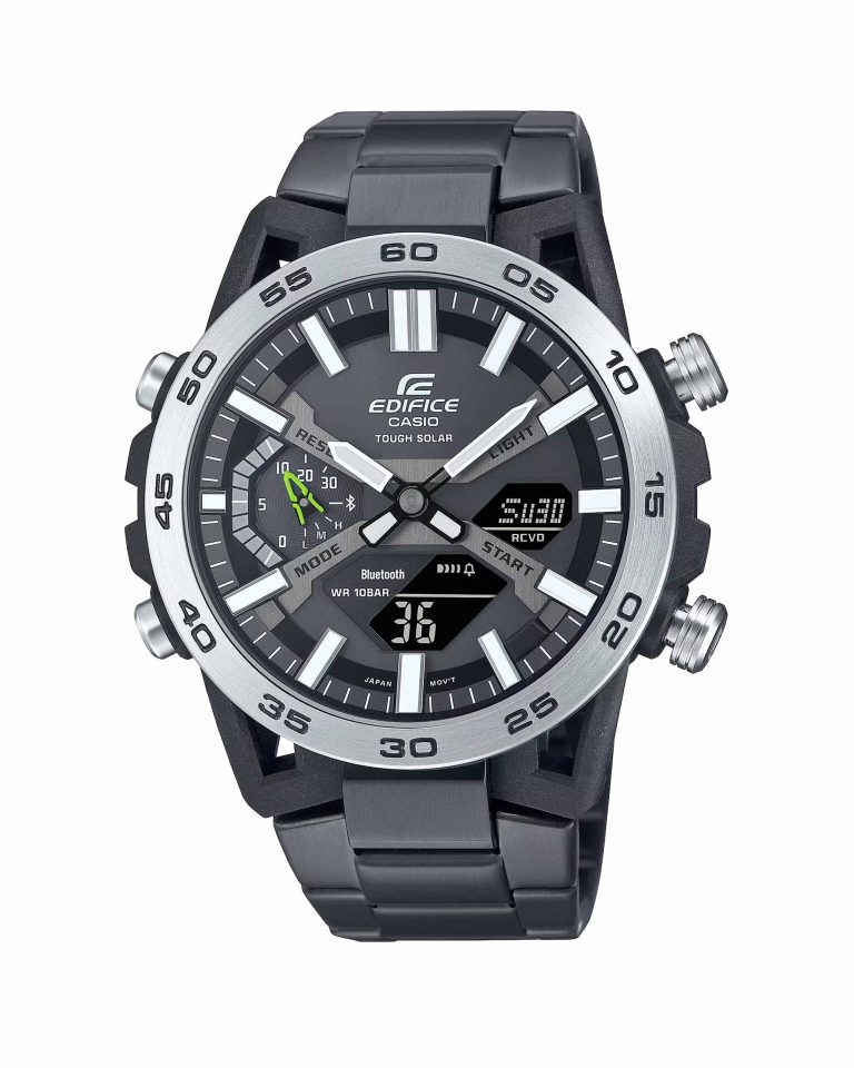 ساعت مچی مردانه کاسیو ادیفیس بلوتوث سولار CASIO EDIFICE ECB-2000DD-1A