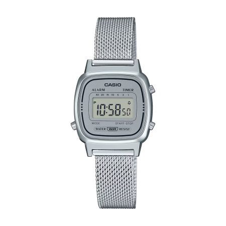 ساعت مچی زنانه کاسیو نوستالژی بند حصیری CASIO LA670WEM-7