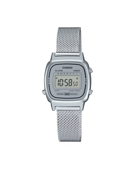 ساعت مچی زنانه کاسیو نوستالژی بند حصیری CASIO LA670WEM-7