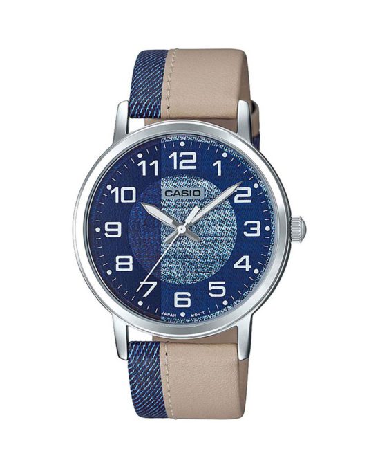 ساعت مچی مردانه کاسیو بند چرم CASIO MTP-E159L-2B2