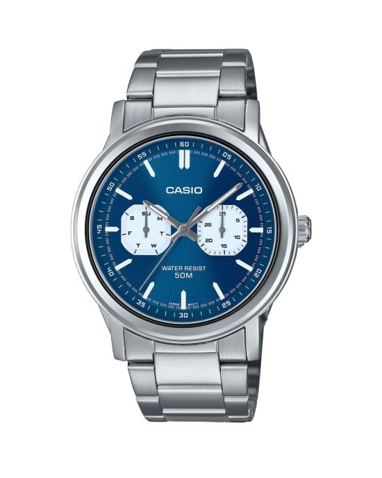 ساعت مچی مردانه کاسیو ضد آب CASIO MTP-E335D-2E1