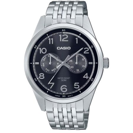 ساعت مچی مردانه کاسیو سه موتوره CASIO MTP-E340D-1AV