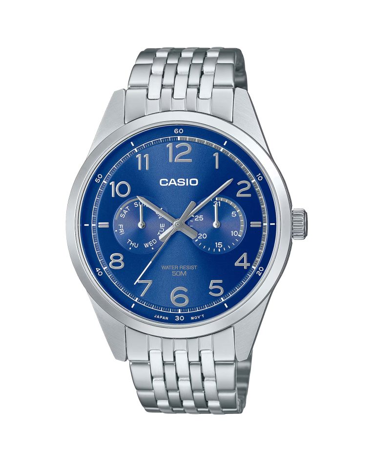 ساعت مچی مردانه کاسیو مولتی فانکشن CASIO MTP-E340D-2AV