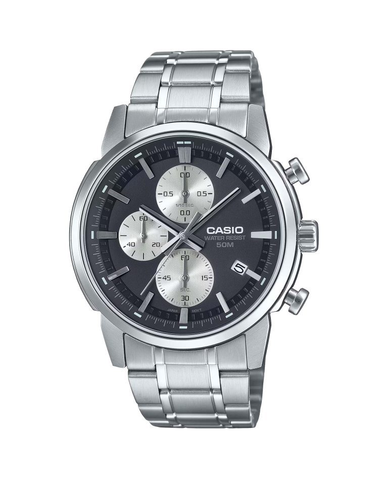 ساعت مچی مردانه کاسیوگ گرنوگراف CASIO MTP-E510D-1A2V