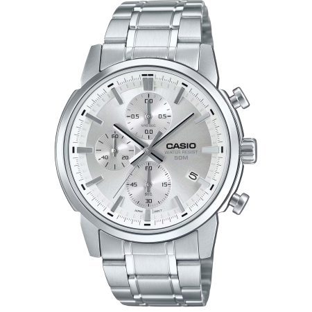 ساعت مچی مردانه کاسیو کرنوگراف CASIO MTP-E510D-7AV