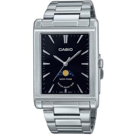 ساعت مچی مردانه کاسیو صفحه مستطیلی CASIO MTP-M105D-1AV