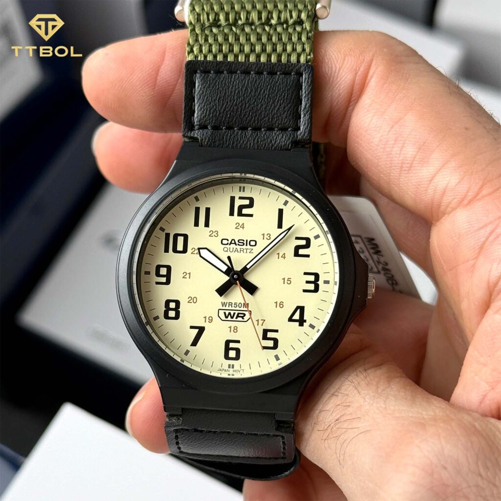 ساعت مچی مردانه کاسیو CASIO MW-240B-3BV